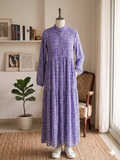 Women's long dress Purple