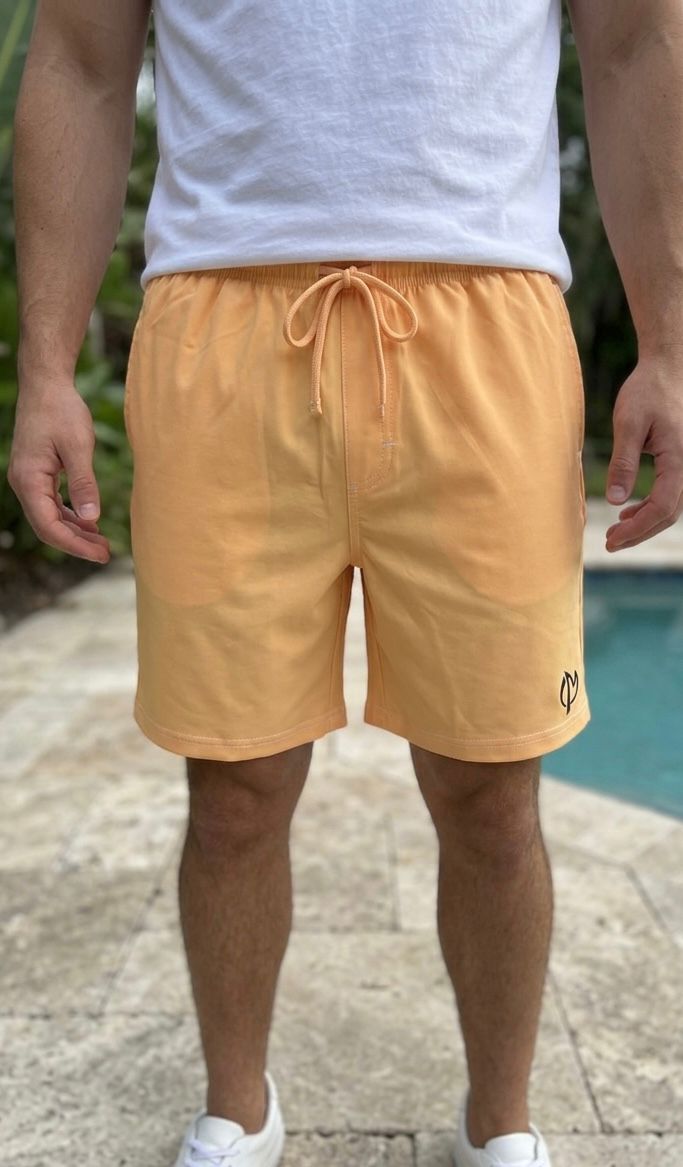 Shorts for Men - Peach Color