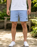Shorts for Men - Blue with Texture